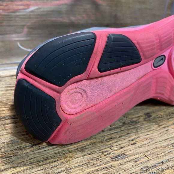 Nike LunarGlide 4 Youth 4/ Women's 6 Athletic Running Shoes Pink/Gray - Picture 8 of 14